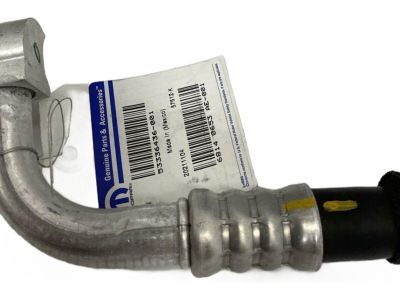 Mopar 68140653AD Line A/C Suction: Gasket, O-Rings, Valve Core, Cap, Clips