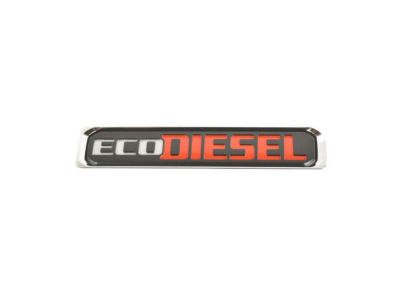 Ram 68164914AA NAMEPLATE Eco Diesel
