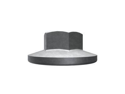 Mopar 6512822AA Nut Hexagon Flange Lock M12X1.75 Bumper Bracket Attaching