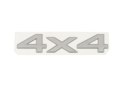 Mopar 5JN16CA1AB Nameplate 4X4