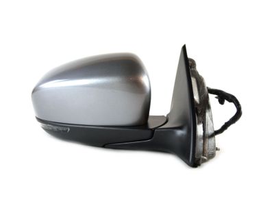 Mopar 1VF50JSCAD Mirror Assembly, Billet Silver, Front Passenger Side