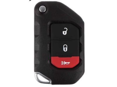 Jeep 68416782AA TRANSMITTER Integrated Key FOB Uncut