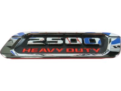 Mopar 68362210AB Nameplate Ram 2500 Heavy Duty Hood