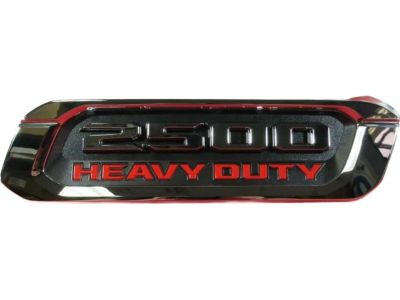 Mopar 68362210AB Nameplate Ram 2500 Heavy Duty Hood