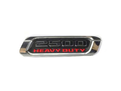 Mopar 68362210AB Nameplate Ram 2500 Heavy Duty Hood