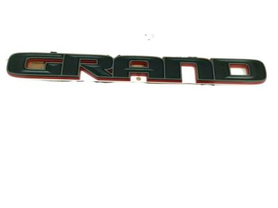 Jeep 55112902AB NAMEPLATE Front Door Grand