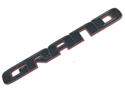 Jeep 55112902AB NAMEPLATE Front Door Grand