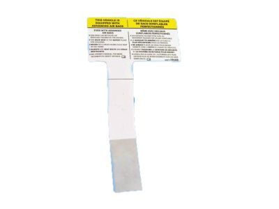 Ram 68000202AA Air Bag Label