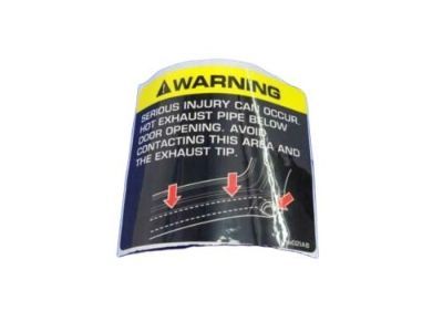 Dodge 4708021AB Warning Label