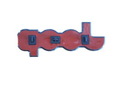 Mopar 68348318AB Nameplate, Black, Rear