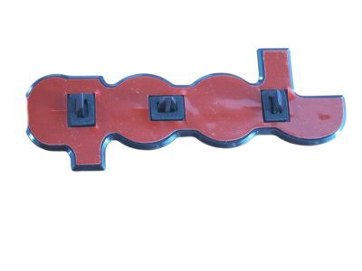 Mopar 68348318AB Nameplate, Black, Rear