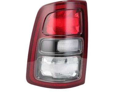 Mopar 68409003AD Tail Lamp Assembly, Black, Rear Driver Side