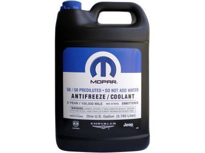 Dodge 68051212AB ANTIFREEZE Coolant Gallon Standard  MS-9769