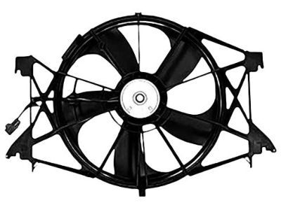 Dodge 55056948AD FAN MODULE Radiator Cooling