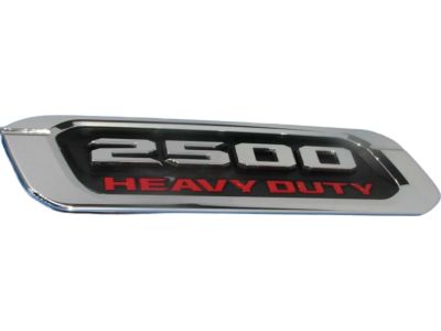 Mopar 68362209AB Nameplate Ram 2500 Heavy Duty Hood