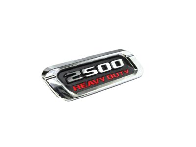 Mopar 68362209AB Nameplate Ram 2500 Heavy Duty Hood Mopar 68362209AB Nameplate Ram 2500 Heavy Duty Hood