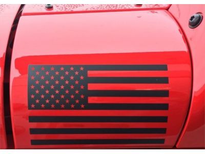 Jeep 6AG92RXFAA DECAL Hood Side Flag