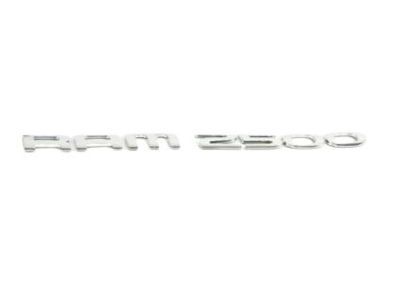 Mopar 55077331AB Nameplate, Rear