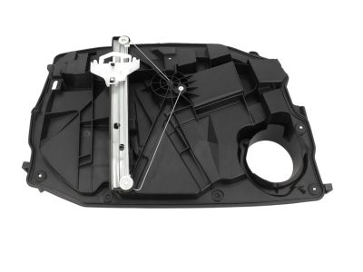 Mopar 68033456AA Regulator Front Door Window With Carrier Plate