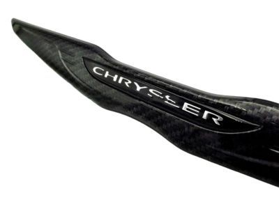 Chrysler 68231800AB NAMEPLATE Grille Chrysler Includes Item #2