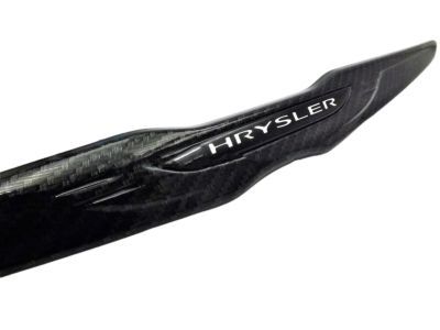 Chrysler 68231800AB NAMEPLATE Grille Chrysler Includes Item #2