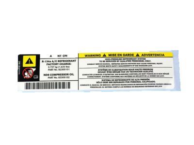 Dodge 4596521AC Caution Label