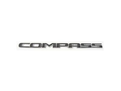 Mopar 68244659AA Nameplate Front Door Compass