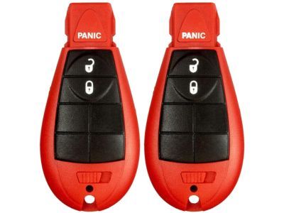 Jeep 68105081AF TRANSMITTER Integrated Key FOB