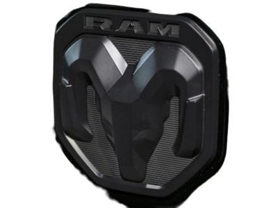 Mopar 68276327AA Emblem, Black, Rear