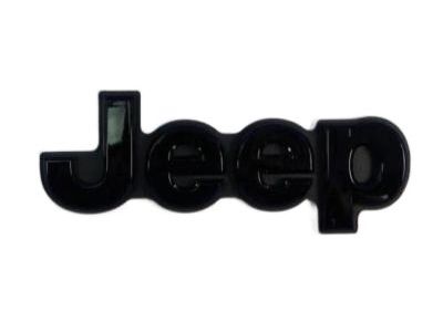 Mopar 5UY60DX8AA Nameplate, Gloss Black, Rear