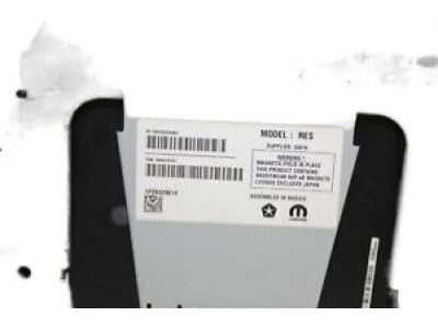 Chrysler 5MH00DX9AB MONITOR Media System