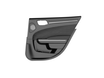 5PG601L2AH Mopar Panel Assembly Rear Door Trim Product Photo 2 of 2