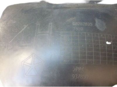 Dodge 68082835AD SHIELD Splash Front