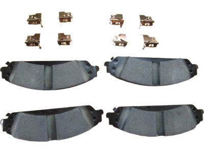 Mopar 5142558AC Pad Kit Front Disc Brake Contains Pads And Slippers
