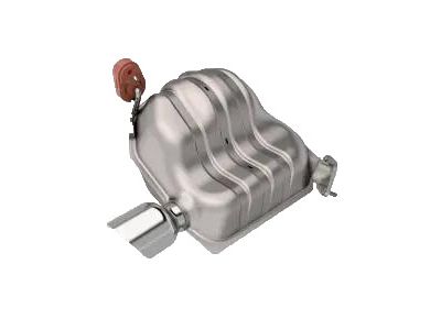 Mopar 4726055AC Resonator And Tailpipe Exhaust