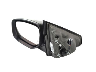 Mopar 6AC751X8AA Mirror Assembly, Black, Front Driver Side