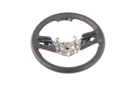 Mopar 6RN501R3AA Steering Wheel, Black/Red Stitch