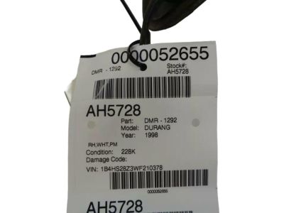 Mopar 55154844AD Mirror Outside Rearview, Front Passenger Side