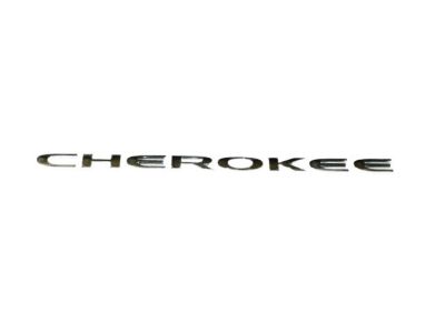 Jeep 68102400AA NAMEPLATE Front Door CHEROKEE