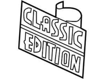 Chrysler 5152594AA Nameplate