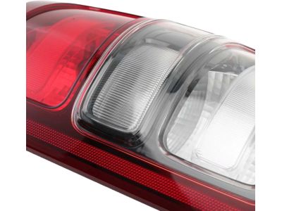 Mopar 68409002AD Tail Lamp Assembly, Black, Rear Passenger Side