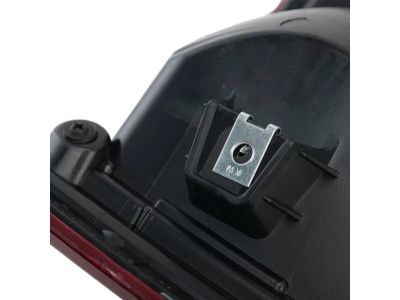 Mopar 68409002AD Tail Lamp Assembly, Black, Rear Passenger Side