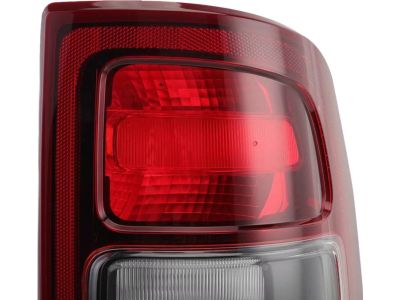 Mopar 68409002AD Tail Lamp Assembly, Black, Rear Passenger Side