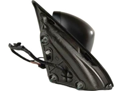 Mopar 1UV67XS9AD Mirror Assembly, Black, Front Driver Side