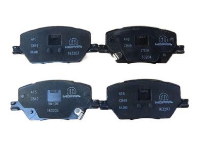 Jeep 68299399AA PAD KIT Front Disc Brake