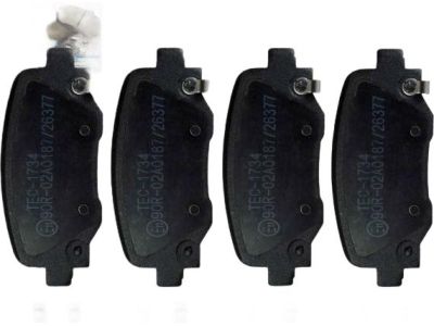 Mopar 68225327AA Pad Kit Rear Disc Brake Mopar 68225327AA Pad Kit Rear Disc Brake