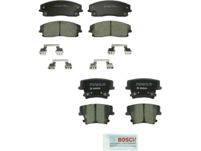 Mopar 5142555AA Pad Kit Front Disc Brake Includes 4 Pads And Clips