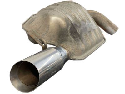 Dodge 4854532AA MUFFLER AND RESONATOR Exhaust