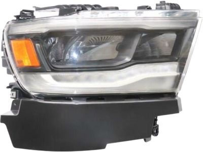 Mopar 68316082AH Headlamp, Front Passenger Side