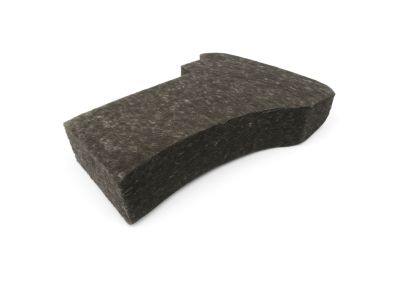 Mopar 68160384AB Silencer Fender Side